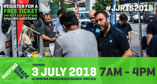 JJ Roofing Show 3rd July 2018!